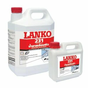 น้ำยาเคลือบพื้นปูน LANKO231 (แลงโก้231) เวเธอร์พรู้ฟ ป้องกันผิวและคราบสกปรก
