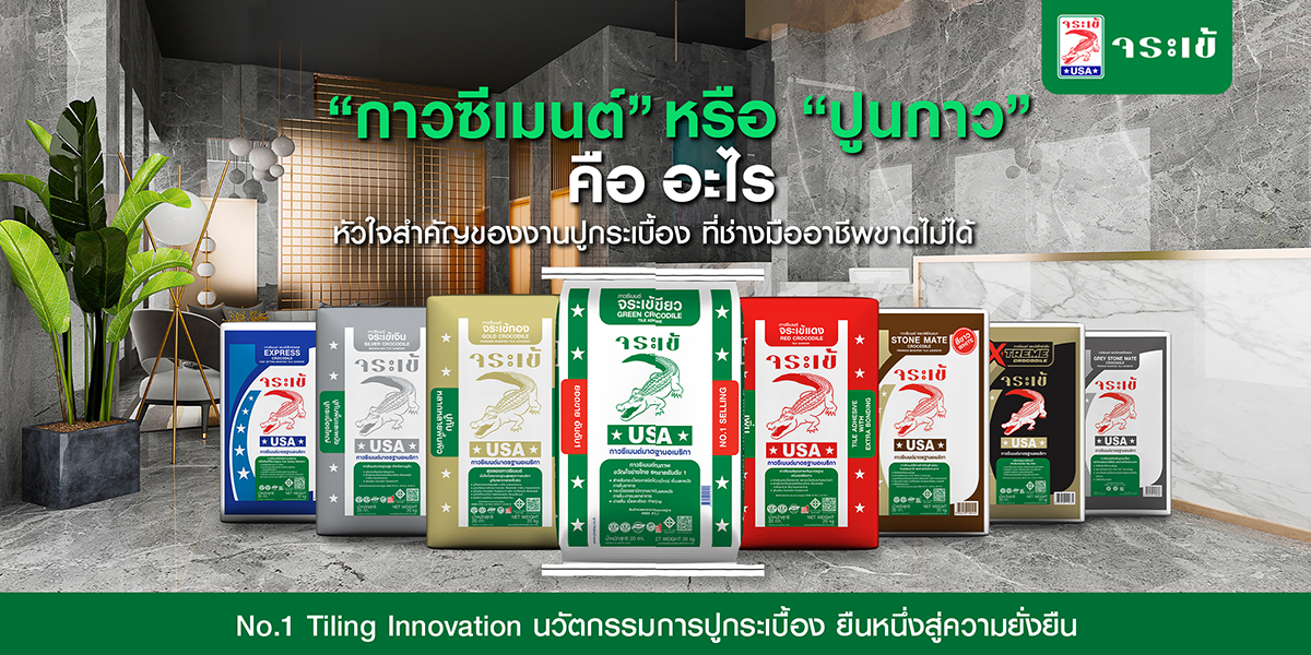 กาวซีเมนต์”  หรือ “ปูนกาว