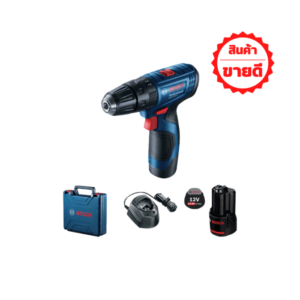 BOSCH สว่านกระแทกไร้สาย 12V GSB120-LI 2Batt 06019G81K0