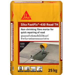Sika FastFix-430 TH ปูนนอนชริงค์ซ่อมถนนแบบเร่งด่วน