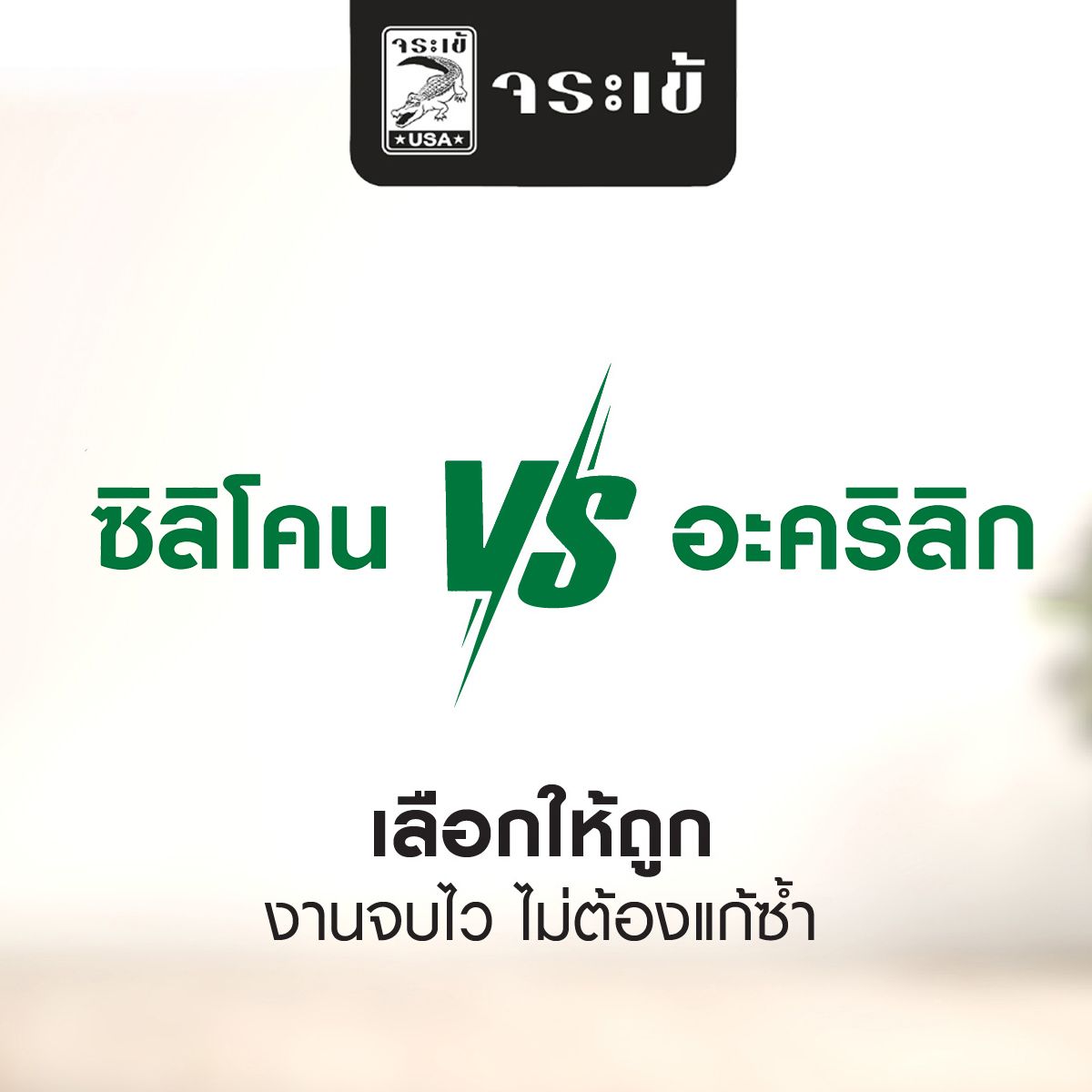 จะเลือกซีลยาแนวทั้งที เลือกไม่ถูกว่าจะใช้แบบไหนดี?