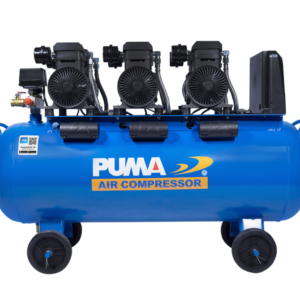 ปั๊มลมไร้น้ำมัน PUMA FORCE-120 1450W.x3 ถัง 120 ลิตร